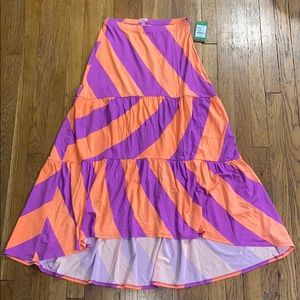 Lilly Pulitzer Tiered Maxi Skirt